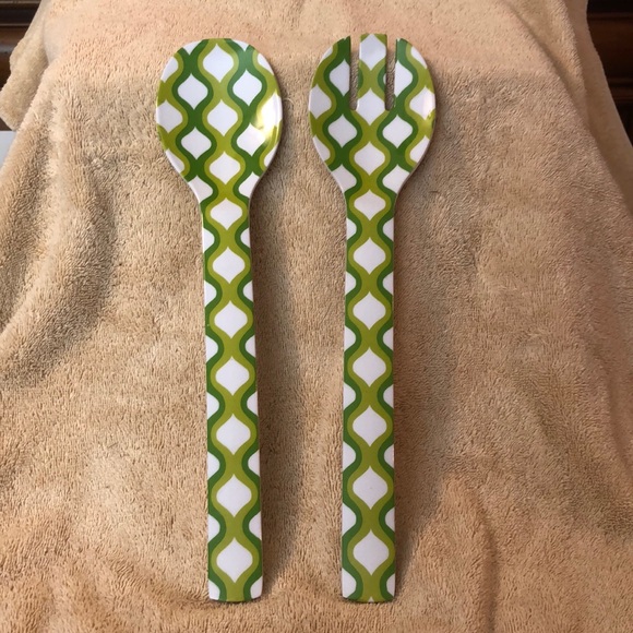 Melamine Large Salad Serving Spoons 13”x3” - Picture 1 of 2